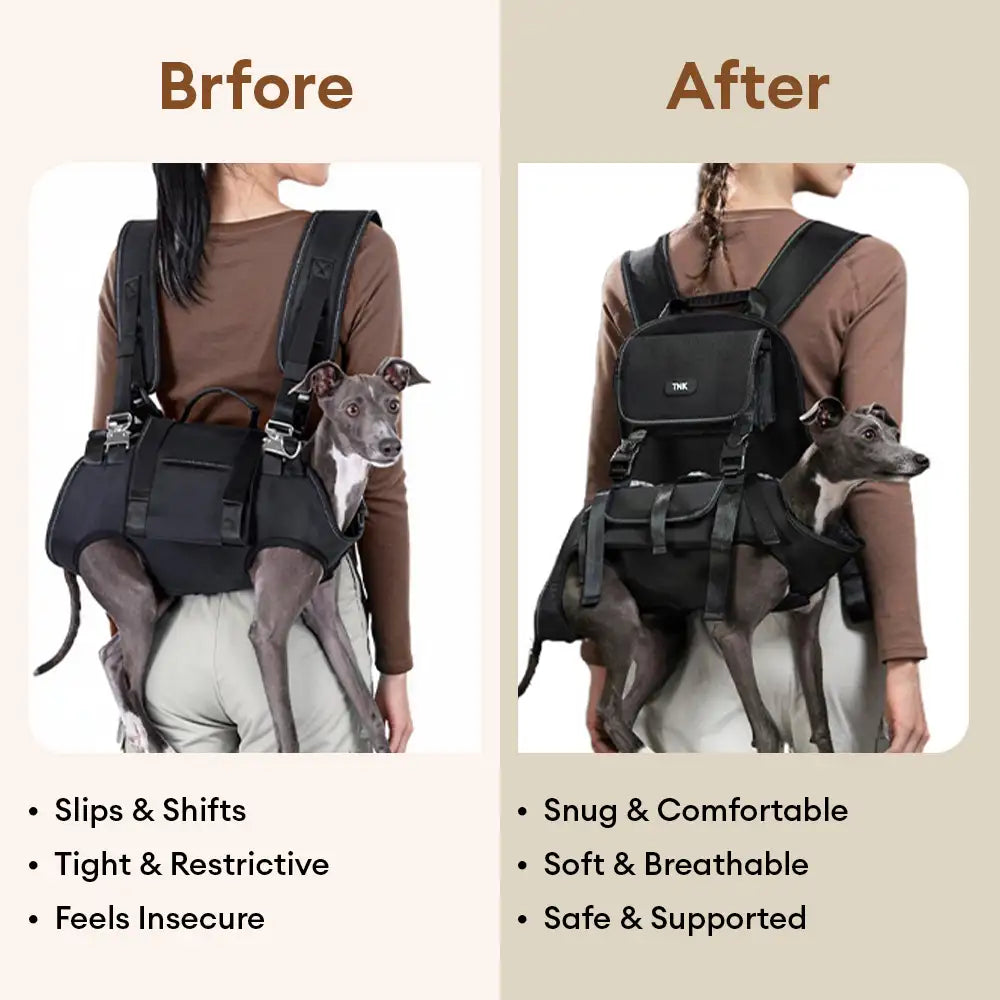 Outdoor Sports Portable Ergonomic Comfortable Lift Harness Dog Sling Carrier
