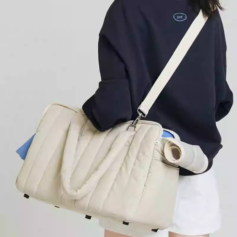 Bolso portátil portátil de nylon nylon transpirable para perros y gatos