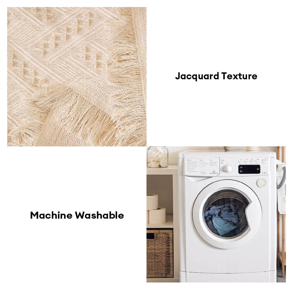 Soft T-Pattern Cotton Gauze Sofa Drape Throw Couch Cover