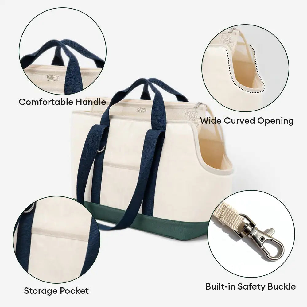Sporty Stylish Portable Large Capacity Pet Carrier Bag For Travel and Vet