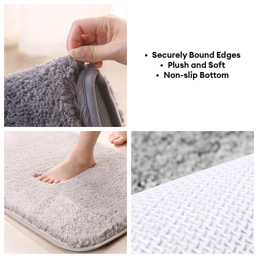 Alfombra de puerta de mascotas resistente al lodo absorbente de lujo grueso para patas sucias