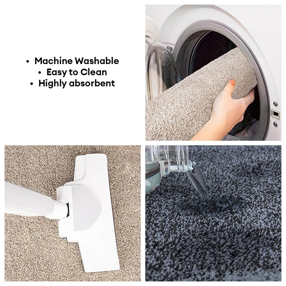 Alfombra de puerta de mascotas resistente al lodo absorbente de lujo grueso para patas sucias