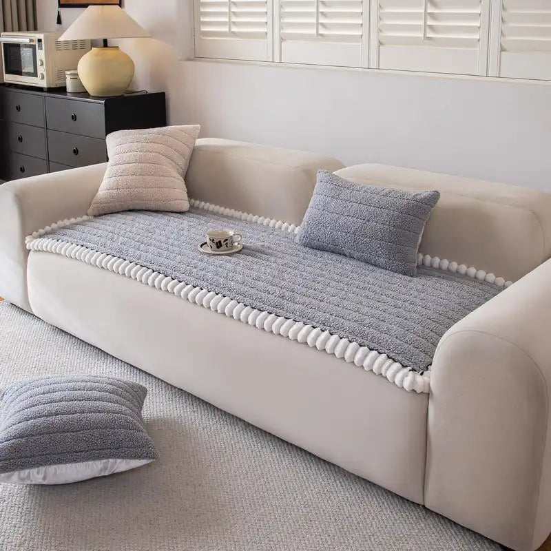 Warm Thick Comfortable Sofa Decoration Non-slip Couch Cover