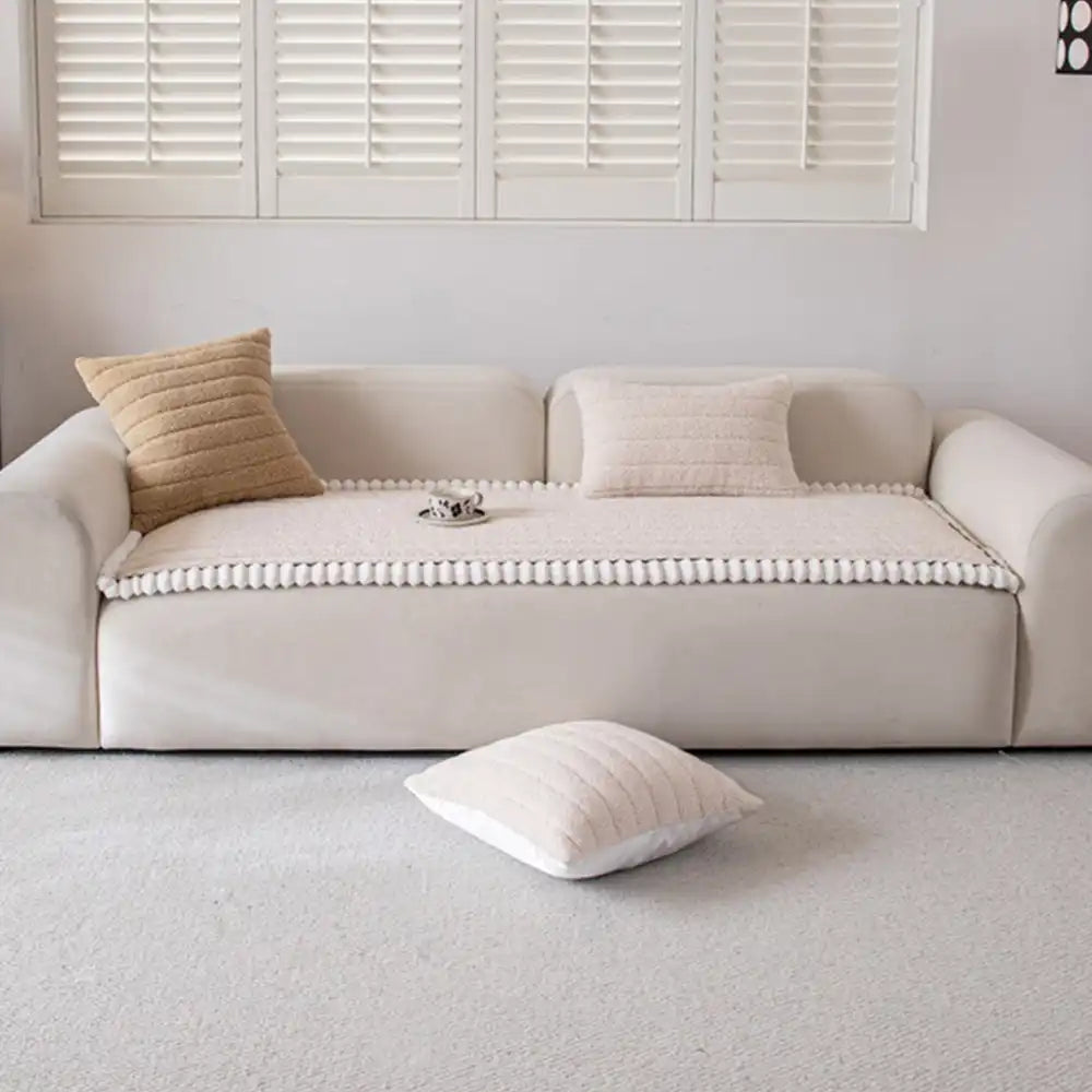 Warm Thick Comfortable Sofa Decoration Non-slip Couch Cover