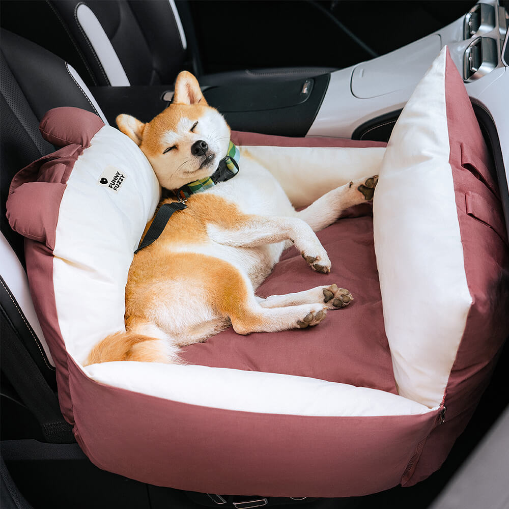Oreilles d'ours lit de sécurité pour voiture pour animaux de compagnie