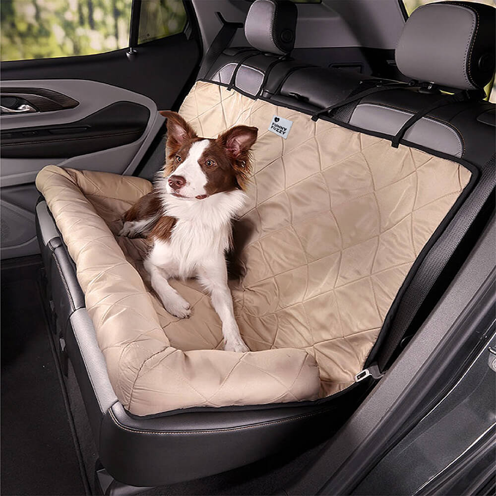 Back Seat Bed For Travel Dog Bed Travel Car Couch For Dogs