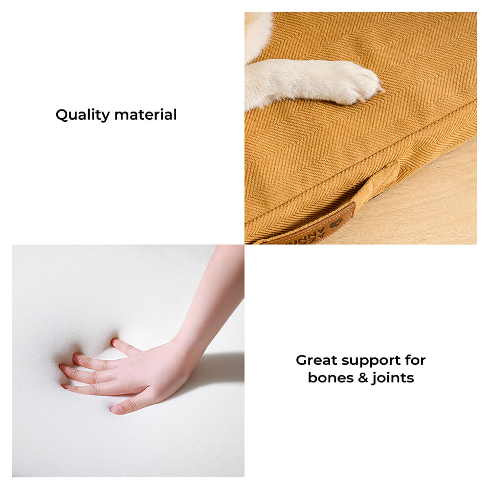 Cama de soporte de espuma ortopédica portátil Cama para perros