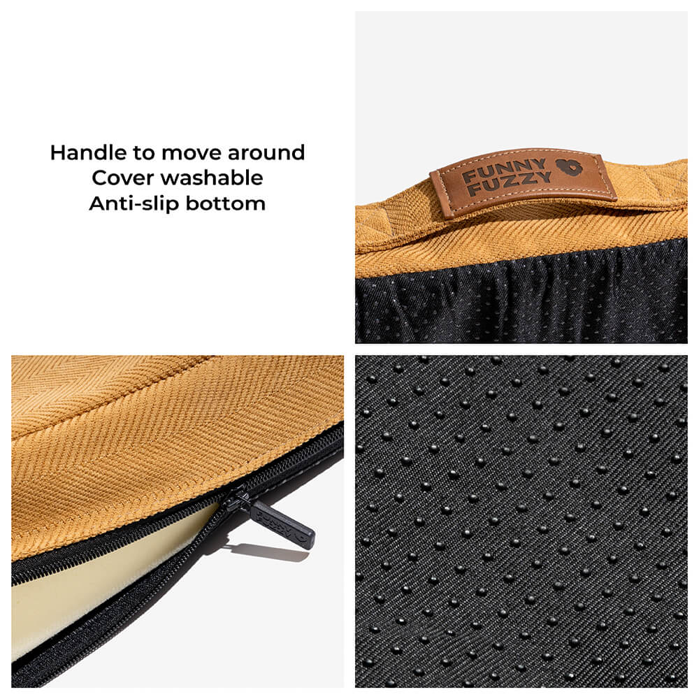 Cama de soporte de espuma ortopédica portátil Cama para perros