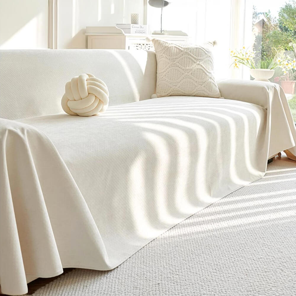 Soft and Waterproof Scratch-Resistant Non-Linting Throw Outdoor Couch Cover