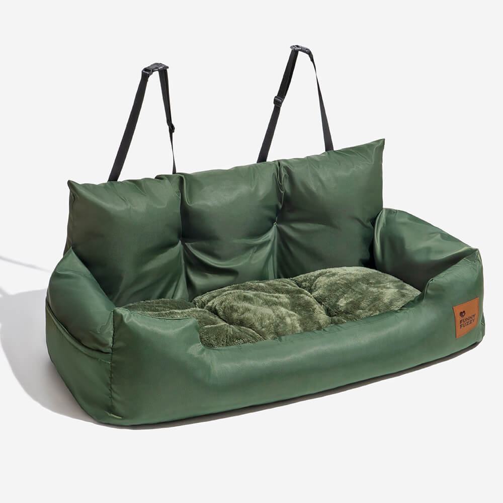 Dog Bed Car Seat - FUNNYFUZZY