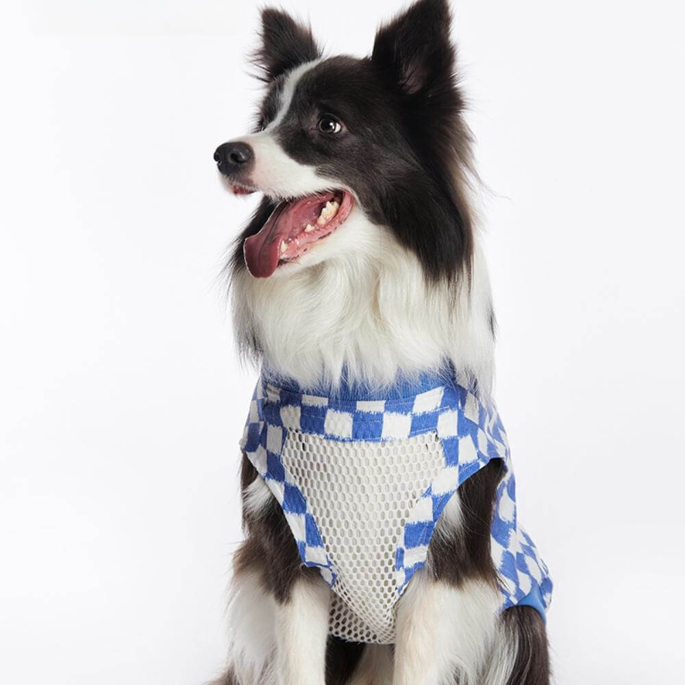 Fashion Sleeveless Breathable Cool Large Dog Vest
