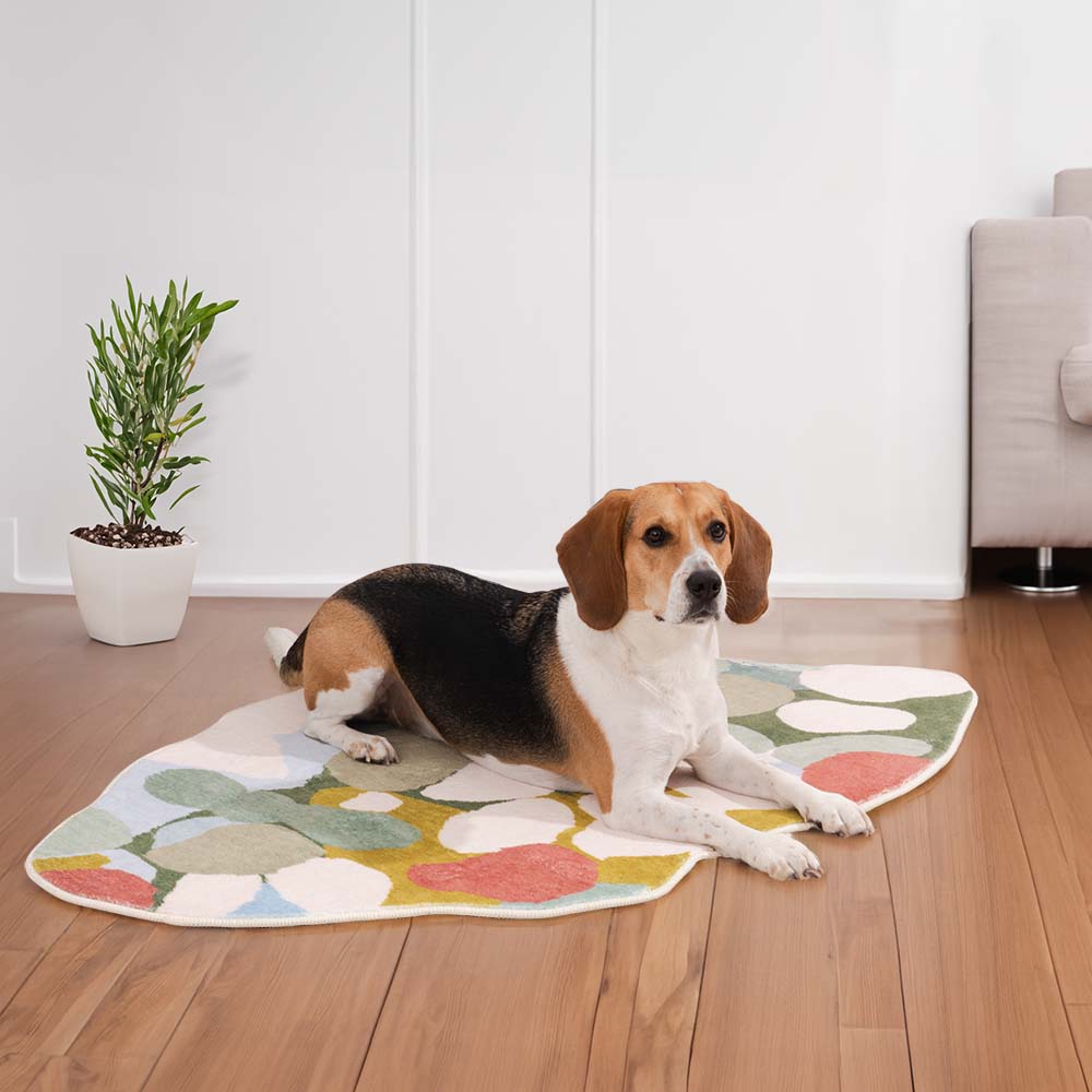 Cute Sleeping Chibi Dog Area Rug Funny Hunting Rug Huntings Printing Floor  Mat Carpet Doggo Area