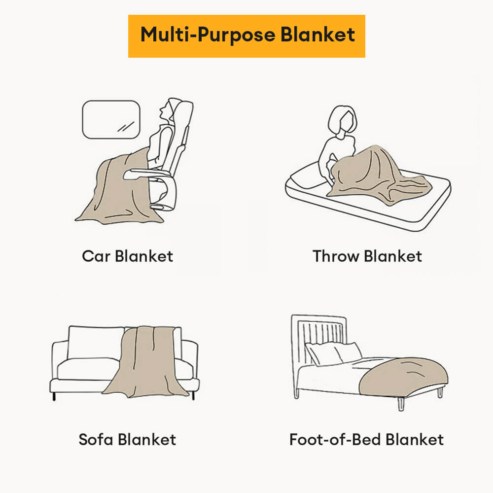 Housse de canapé multicolore à motif géométrique - Design moderne pour une maison élégante