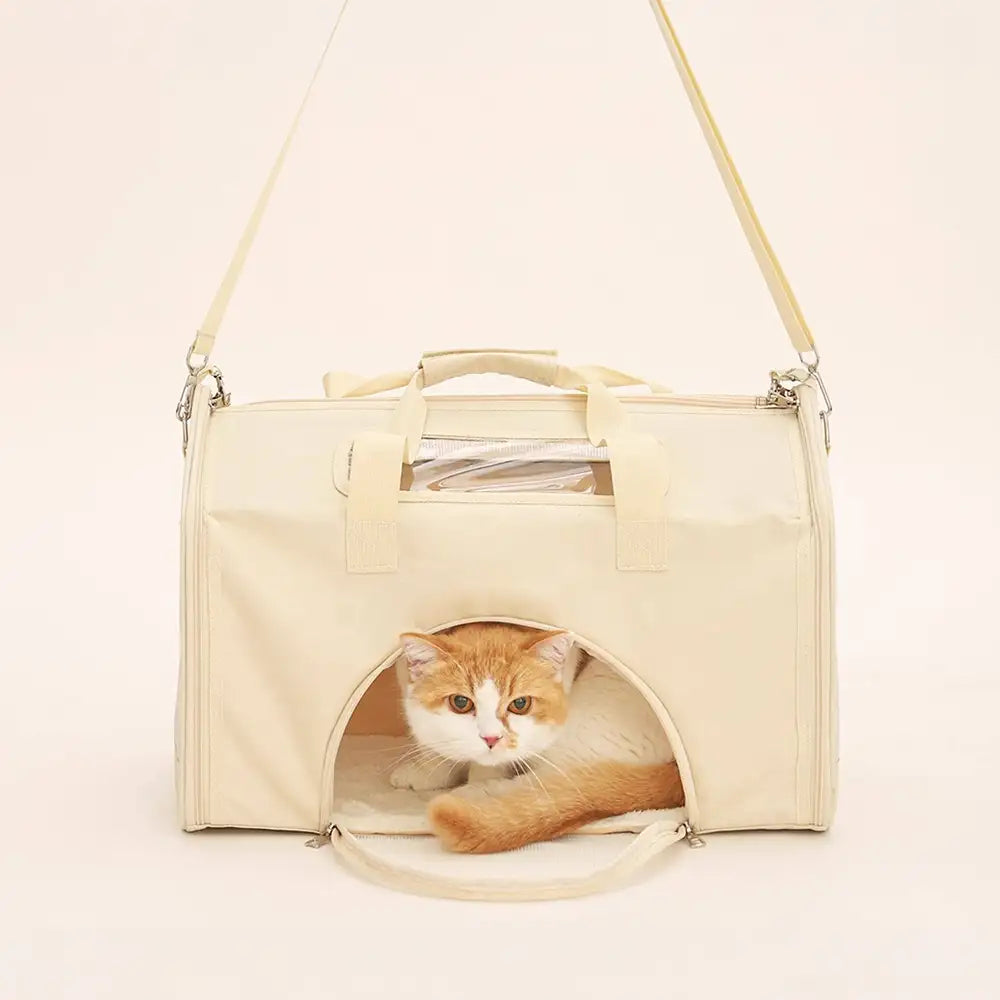 House-Shaped Breathable Foldable Large Capacity Multi-Functional Pet Carrier Bag