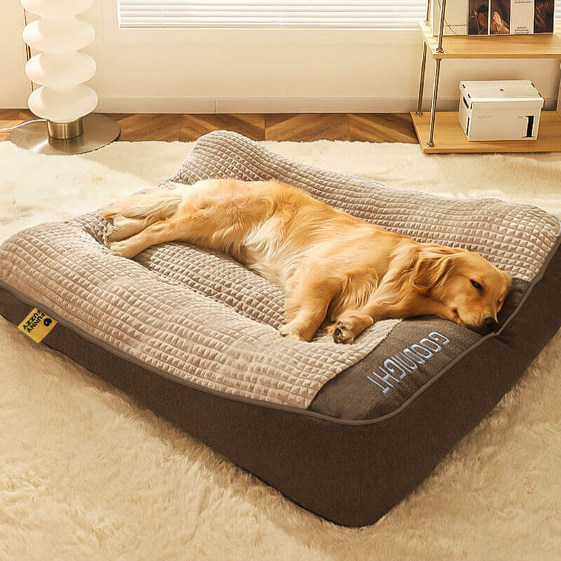 Luxury Super Large Sleep Deeper Oval Bed With Blanket - FunnyFuzzy