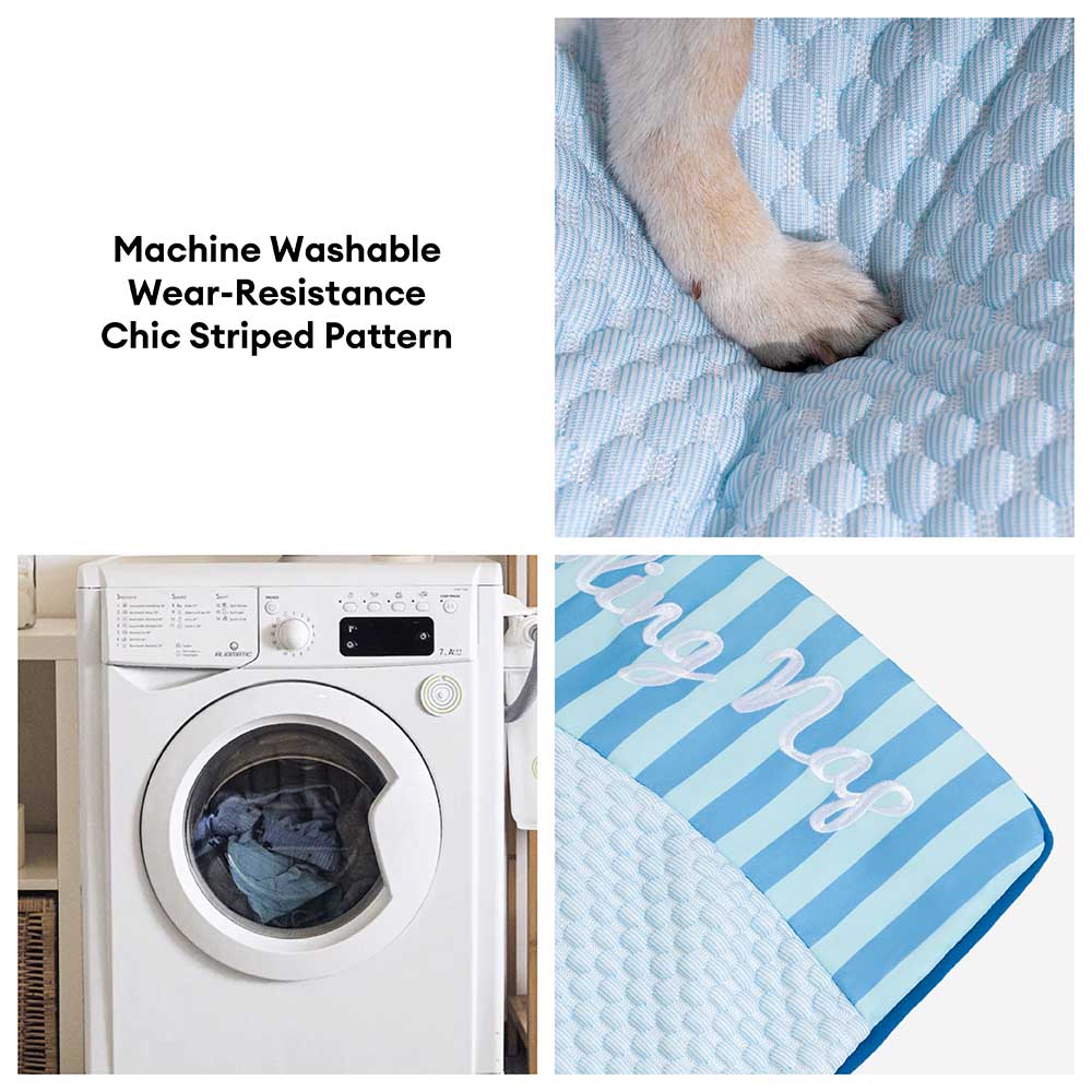Breathable Cooling Elevated Dog Bed With Cooling Mat
