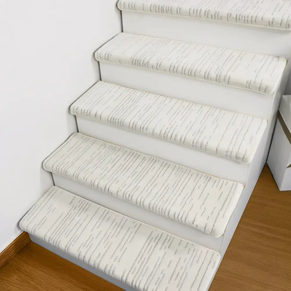 Marble Tufted Thick and Soft Bullnose Non Slip Stair Treads