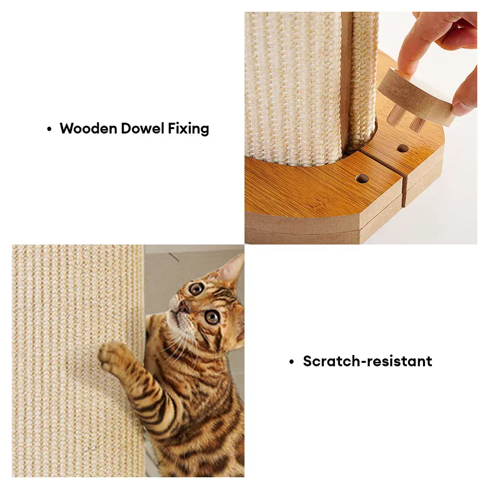 Multifunctional Adaptable Sisal Protective Sofa Cat Scratch Post