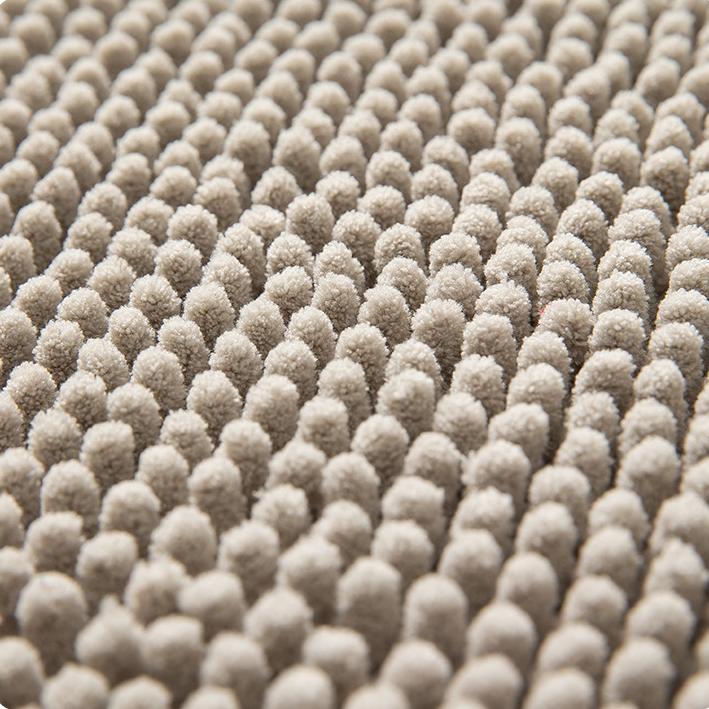 Ultra-Absorbent Non-Slip Chenille Front Door Mat for Muddy Dog Paws