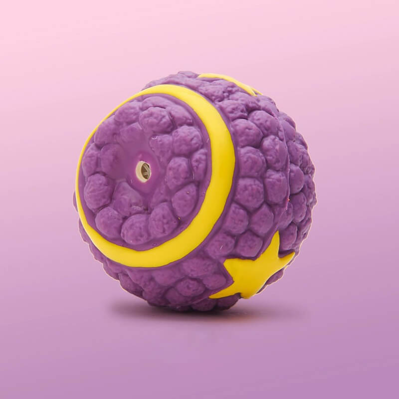 Pet de látex bola chirriante juguete para perros interactivos duradero