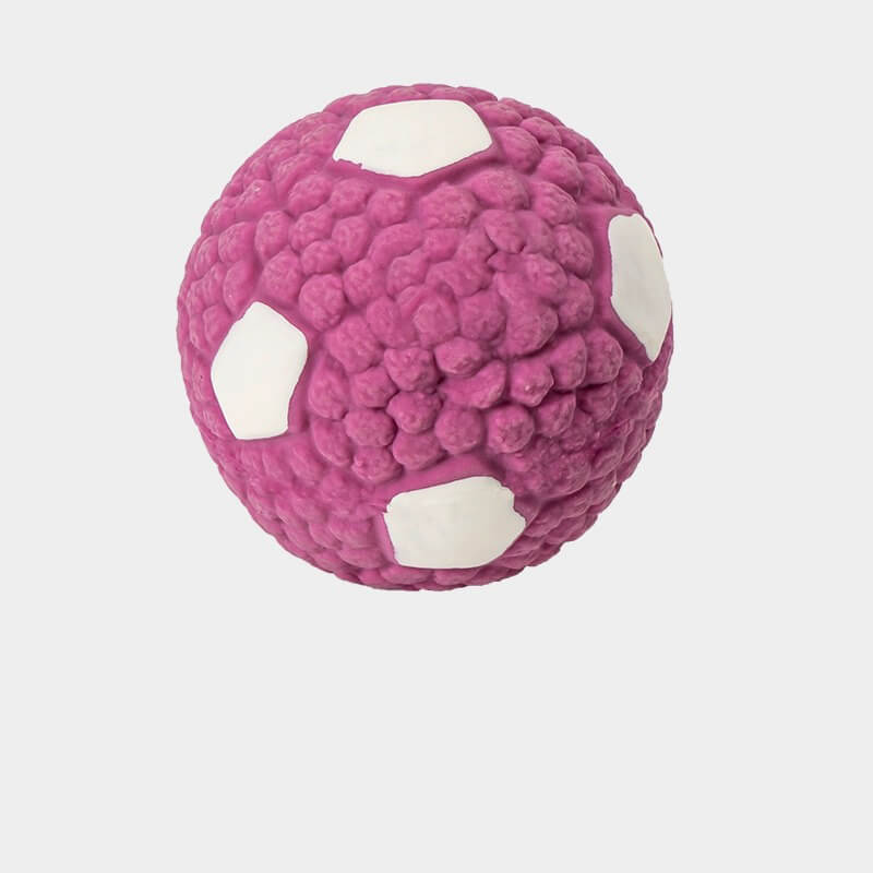 Pet de látex bola chirriante juguete para perros interactivos duradero