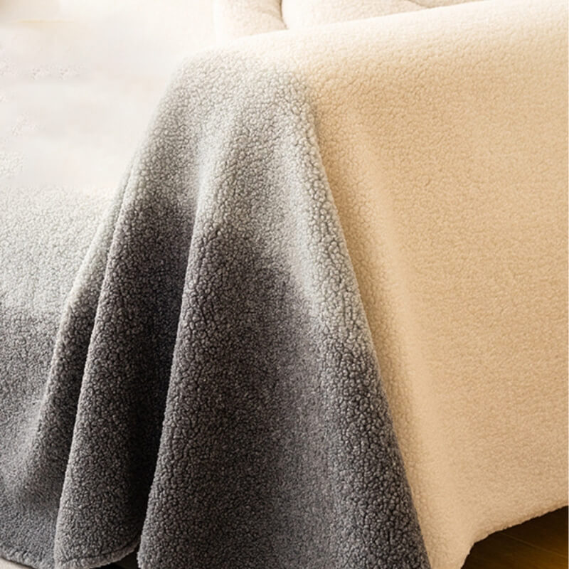 Capa protetora de sofá de pelúcia durável e adequada para animais de estimação
