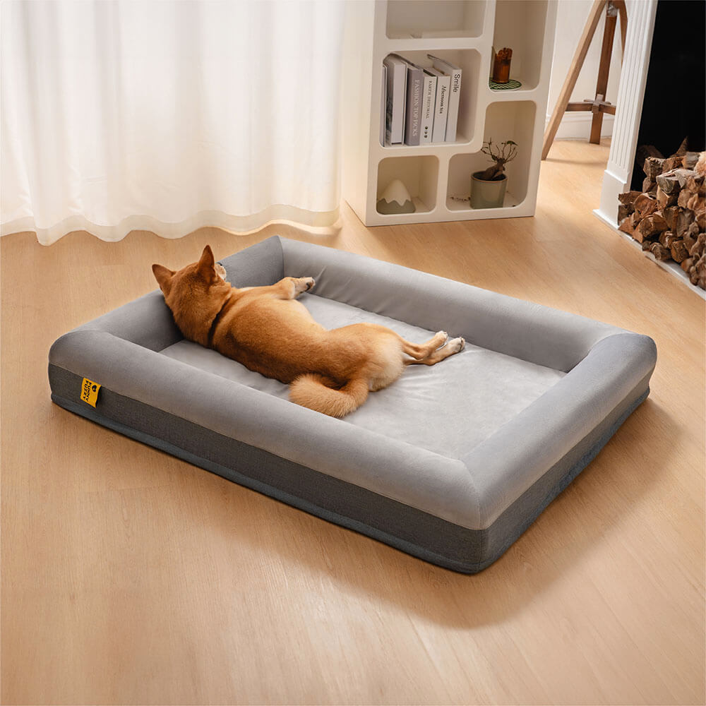 Cama de perros ortopédica premium Dormir con un juego alegre Davging Bed