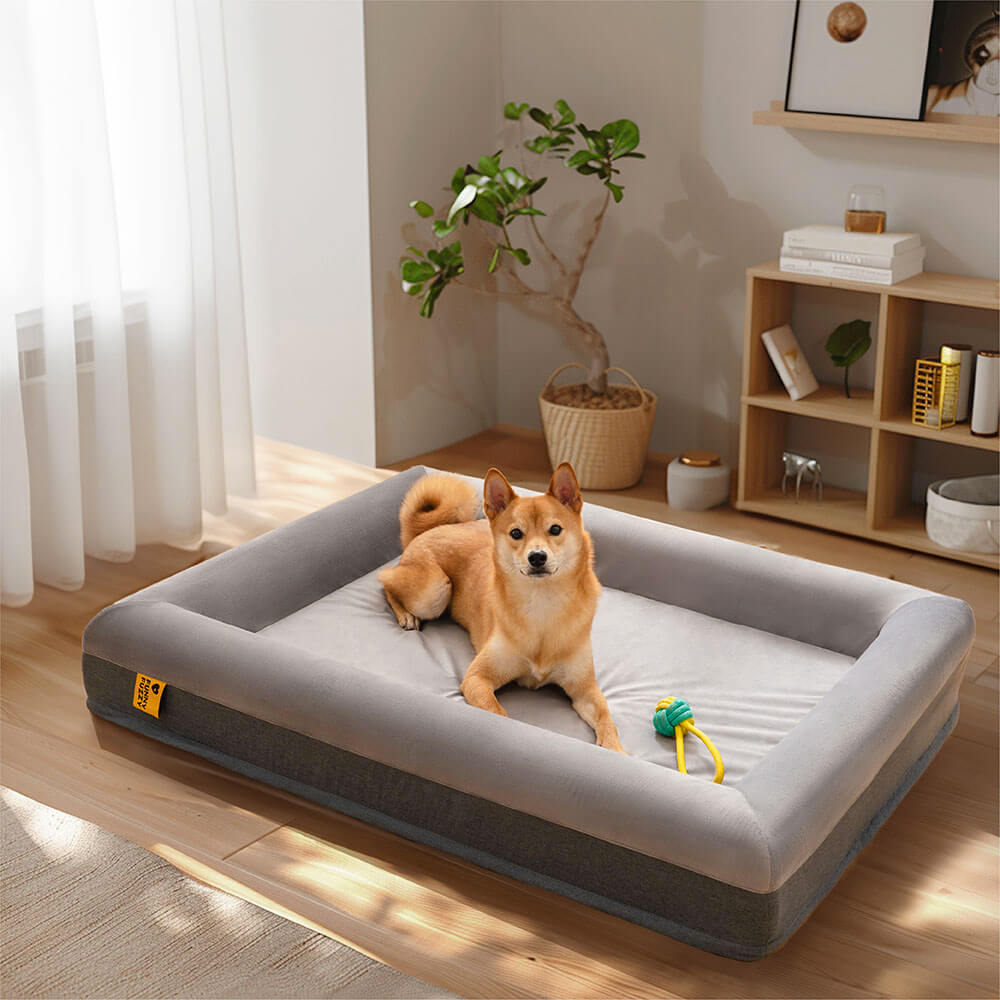 Premium Orthopedic Dog Bed Blissful Sleep With Joyful Play Digging Bed