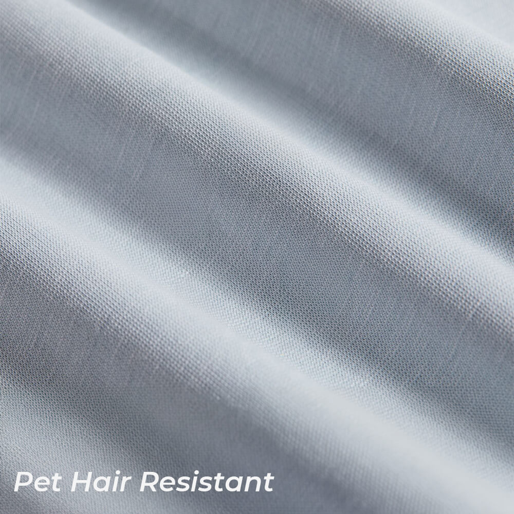 Einfarbiges, leichtes, kühlendes, gegen Tierhaare resistentes Unisex-T-Shirt