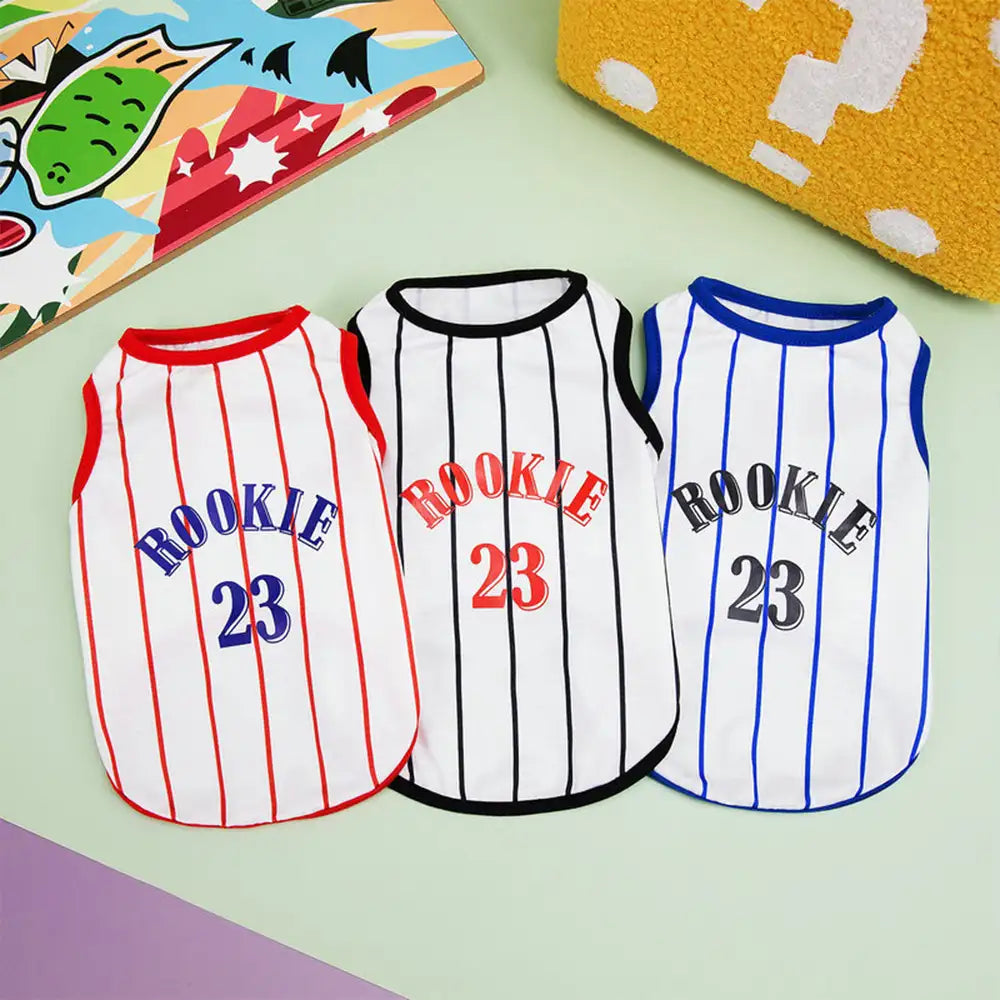 Sporty Style Breathable Dog Vest for Puppy