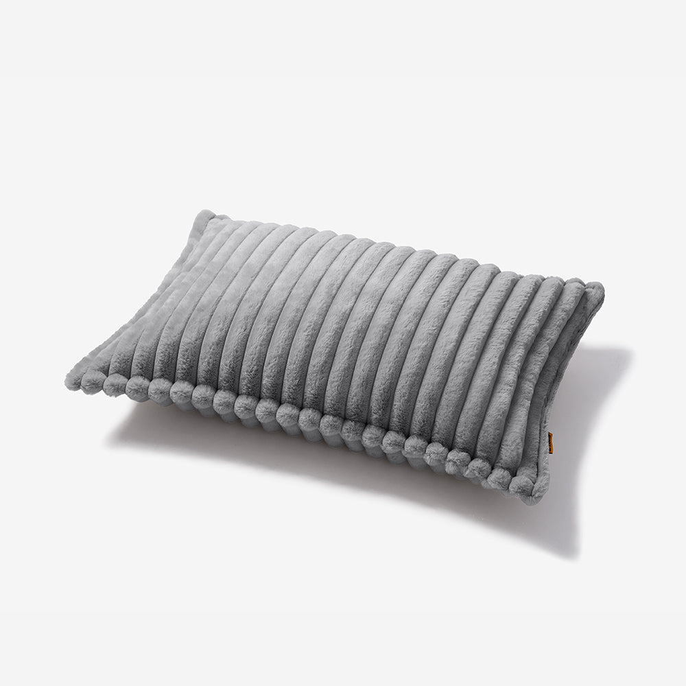 Plush Ribbed Bolster Fitted Sheet Mattress Cover - Cozy Nest