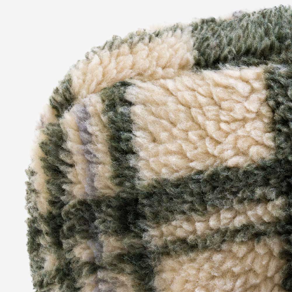 Vintage Checkered Washable Cozy Support Calming Dog & Cat Sofa Bed