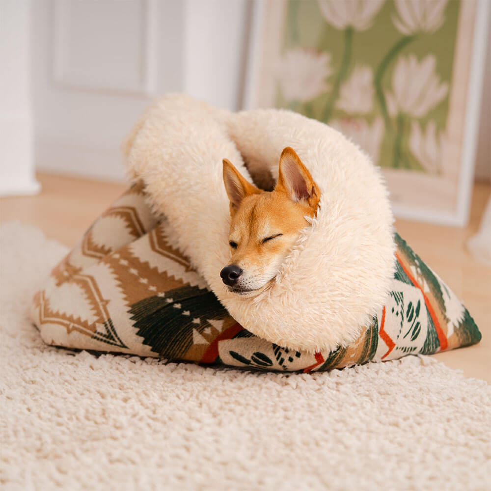 Warm Foldable Fully Wrapped Hug Cat Sleeping Bag