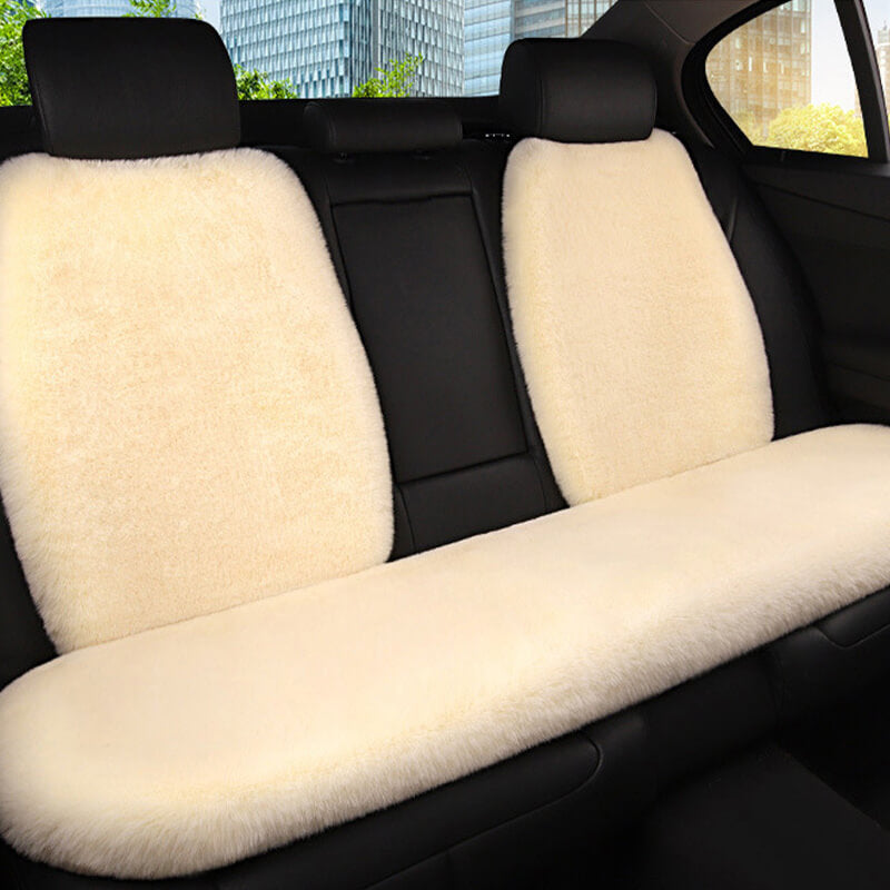 Warm Plush Universal Human Dog Car Seat Cover