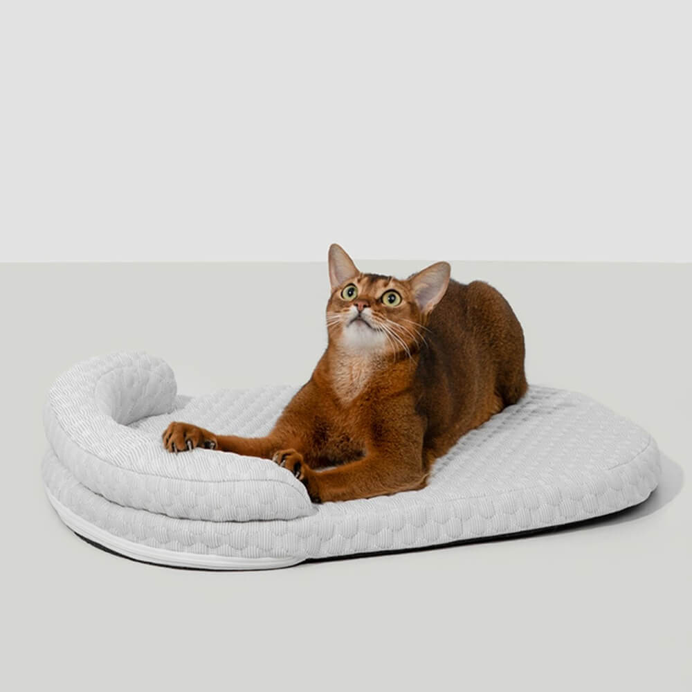 Refriando el cuello transpirable Camilla de almohada para perros