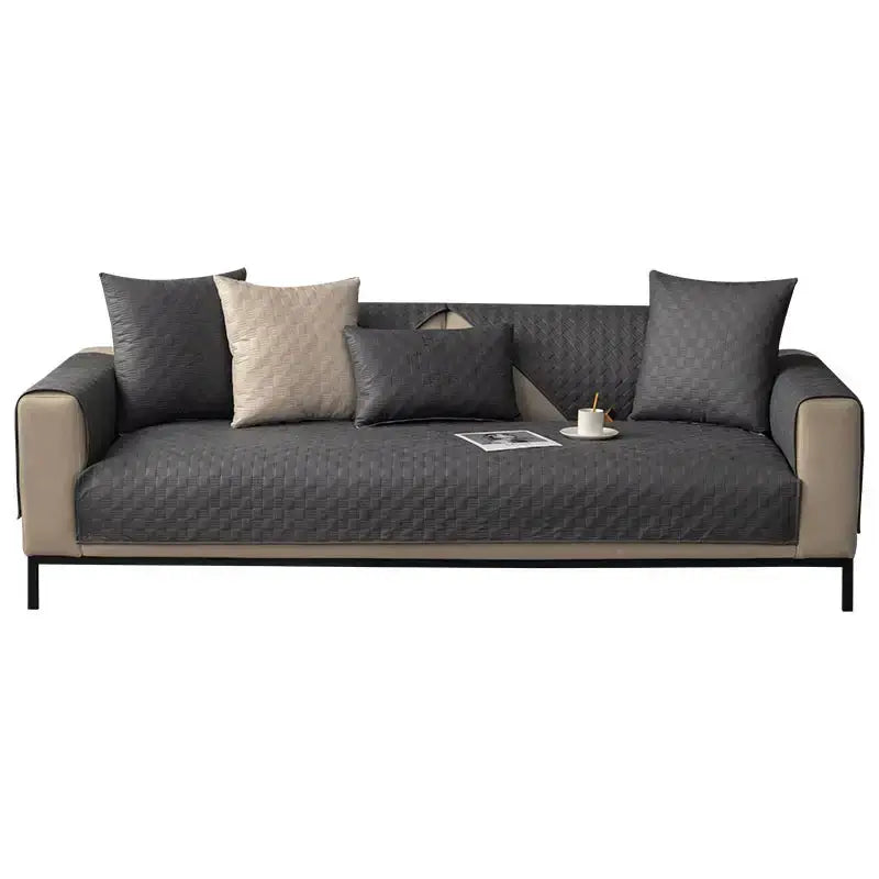 Capa impermeável para sofá em tecido Leathaire Capa para sofá com proteção para móveis