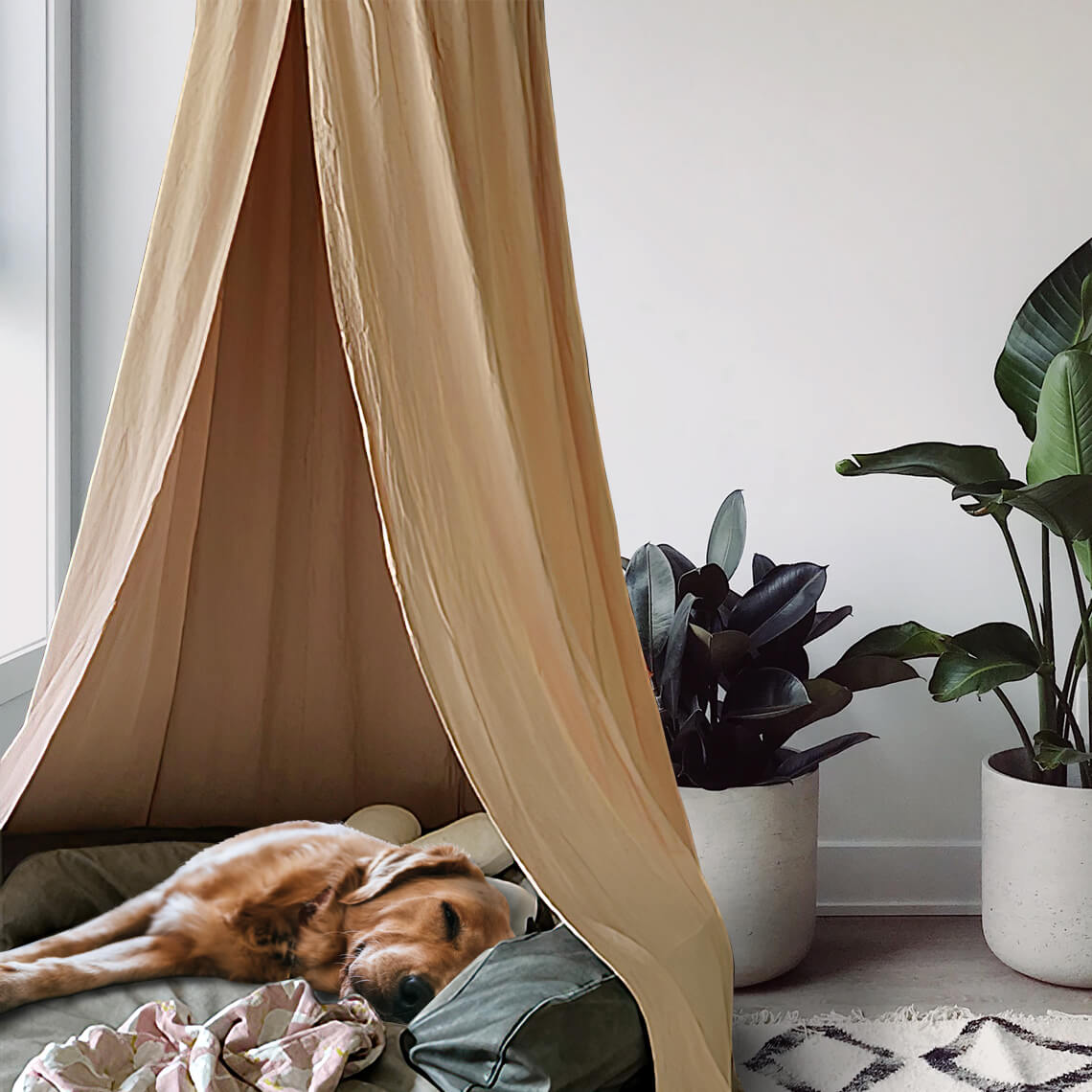cozy dog tent Stylish Soft Cozy Dog Tent Dog Teepee