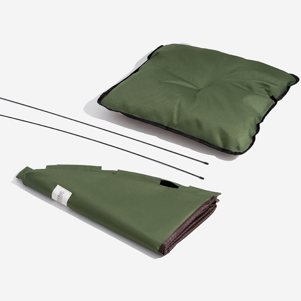 Indoor Camping Foldable Cat Tent Bed - FUNNYFUZZY