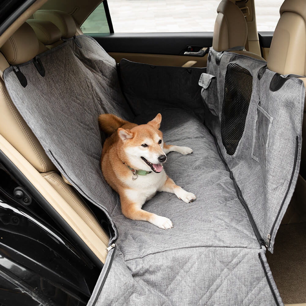 Oxford Dog Car Seat Cover Waterproof Bench Backing Car Cover for