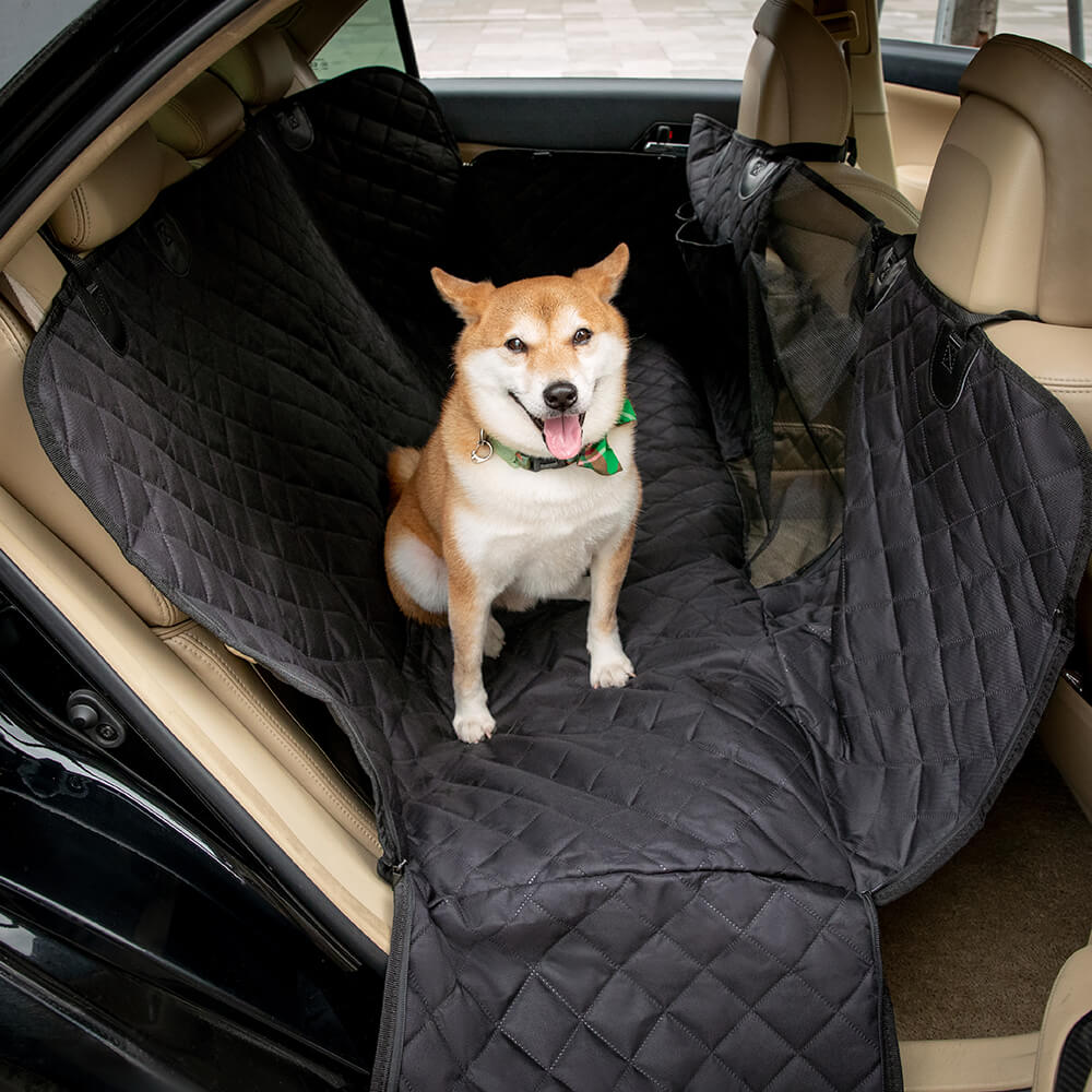 Multifunktionaler Hunde-Autositzbezug aus Oxford-Stoff – FunnyFuzzy