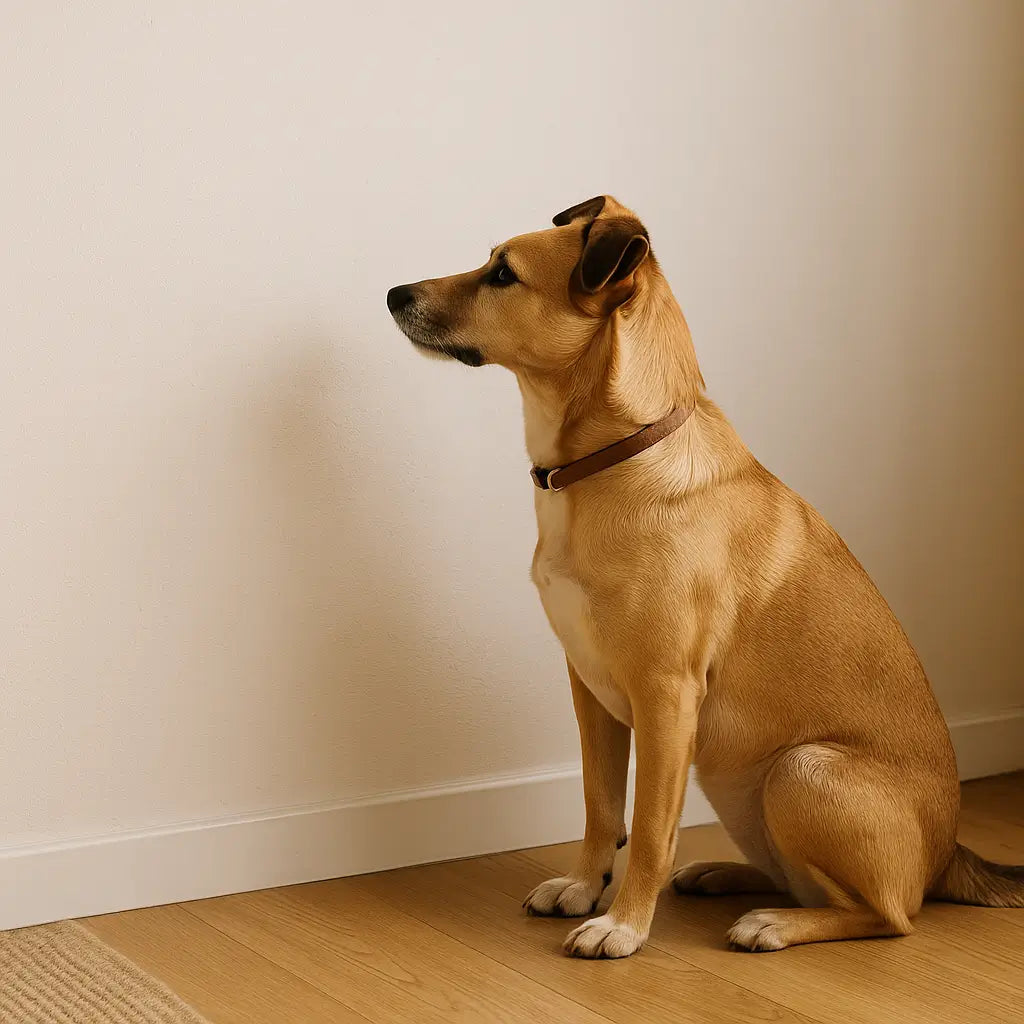 Dog Staring at Wall? Here's Why & How to Help
