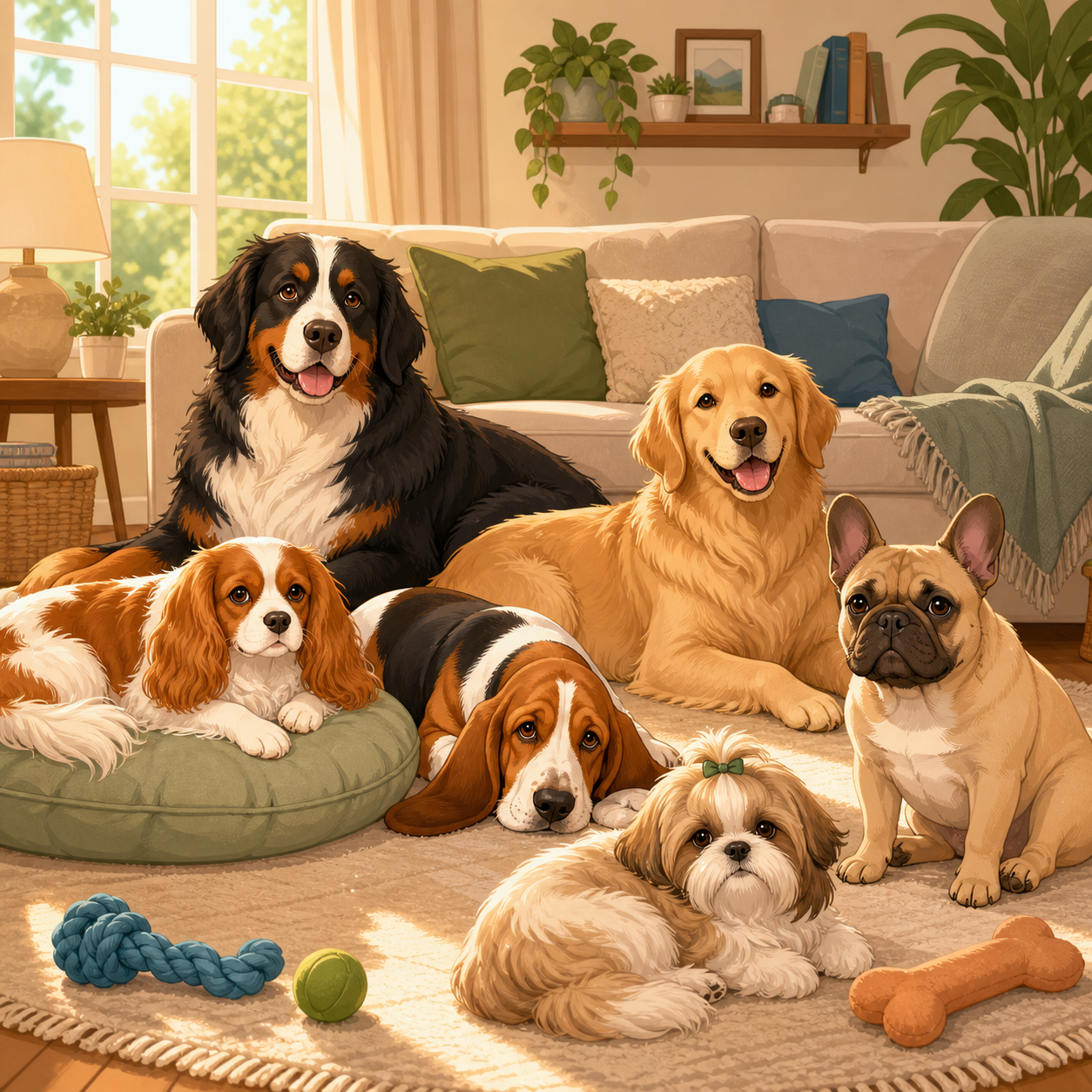 10 Chill Dog Breeds