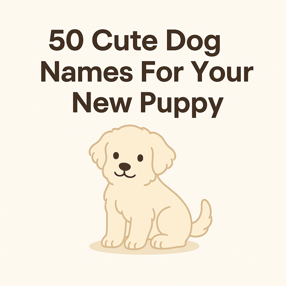 50 Cute Dog Names For Your New Puppy FunnyFuzzy 50-cute-dog-names-for-your-new-puppy-funnyfuzzy