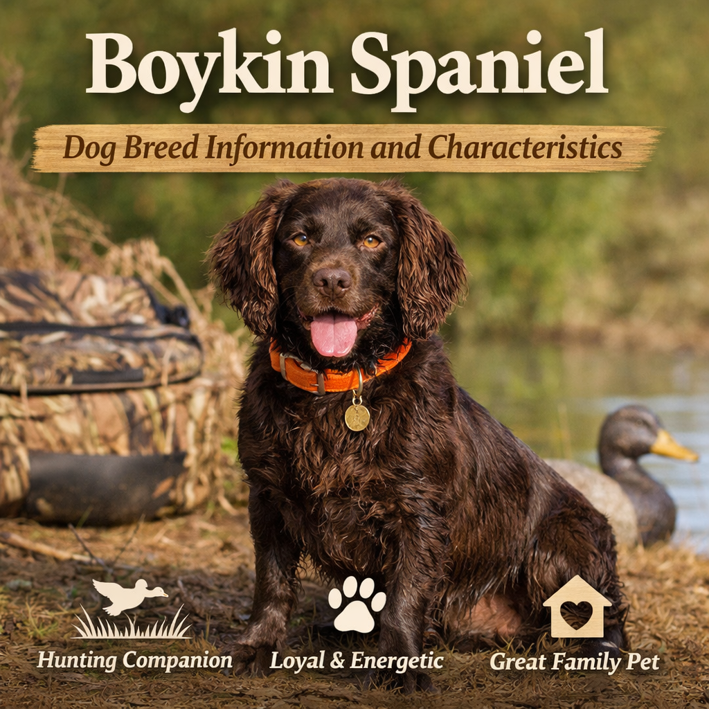 Boykin Spaniel Dog Breed Information and Characteristics