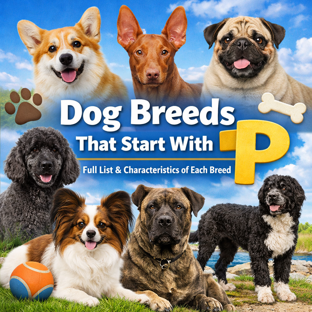 Dog Breeds That Start With P: Full List & Characteristics of Each Breed