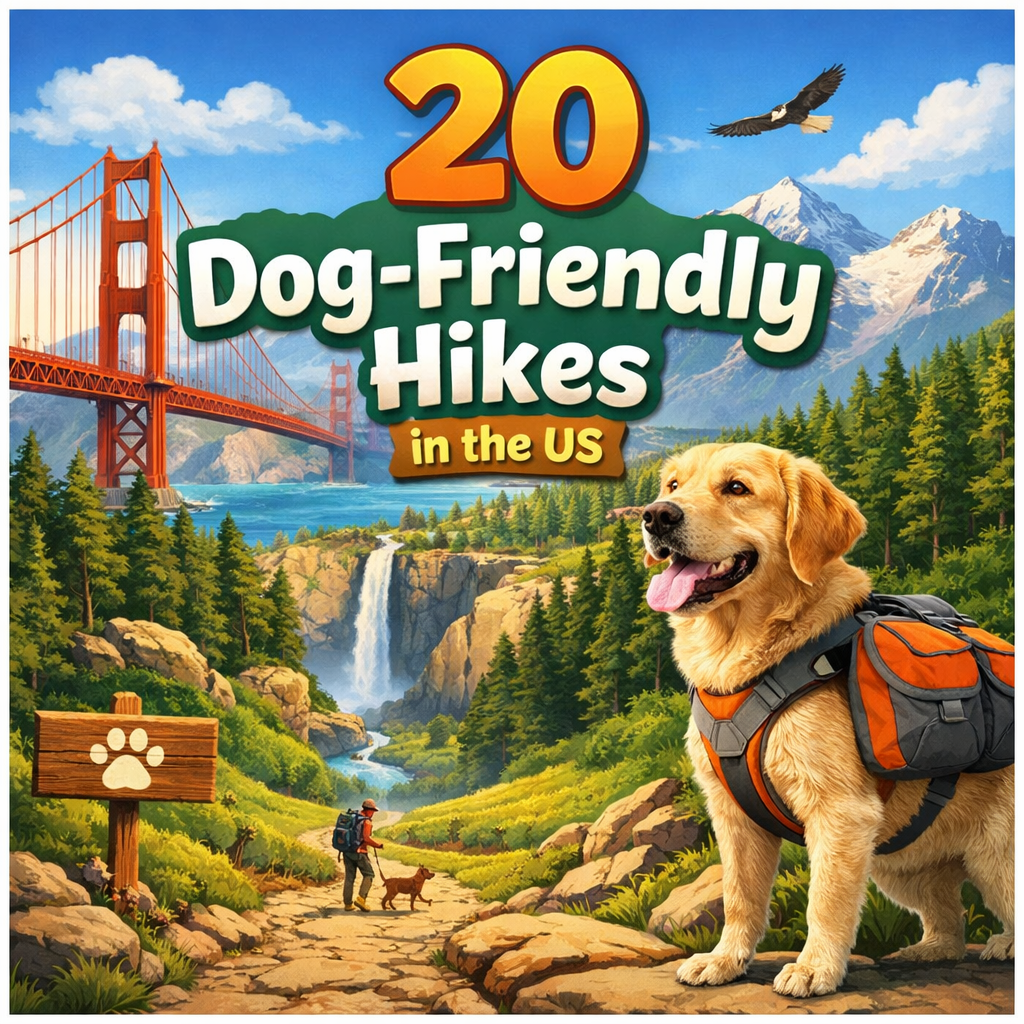 20 Dog-Friendly Hikes in the US