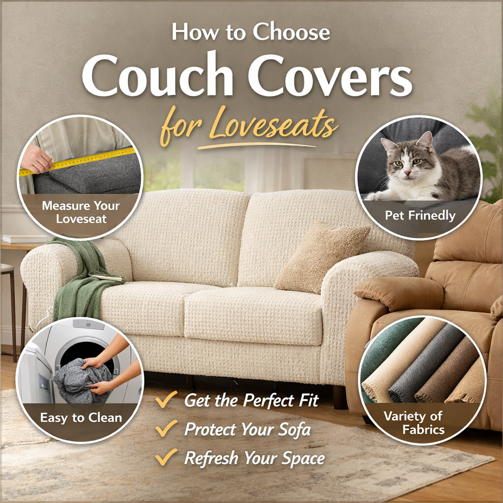How to Choose Couch Covers for Loveseats