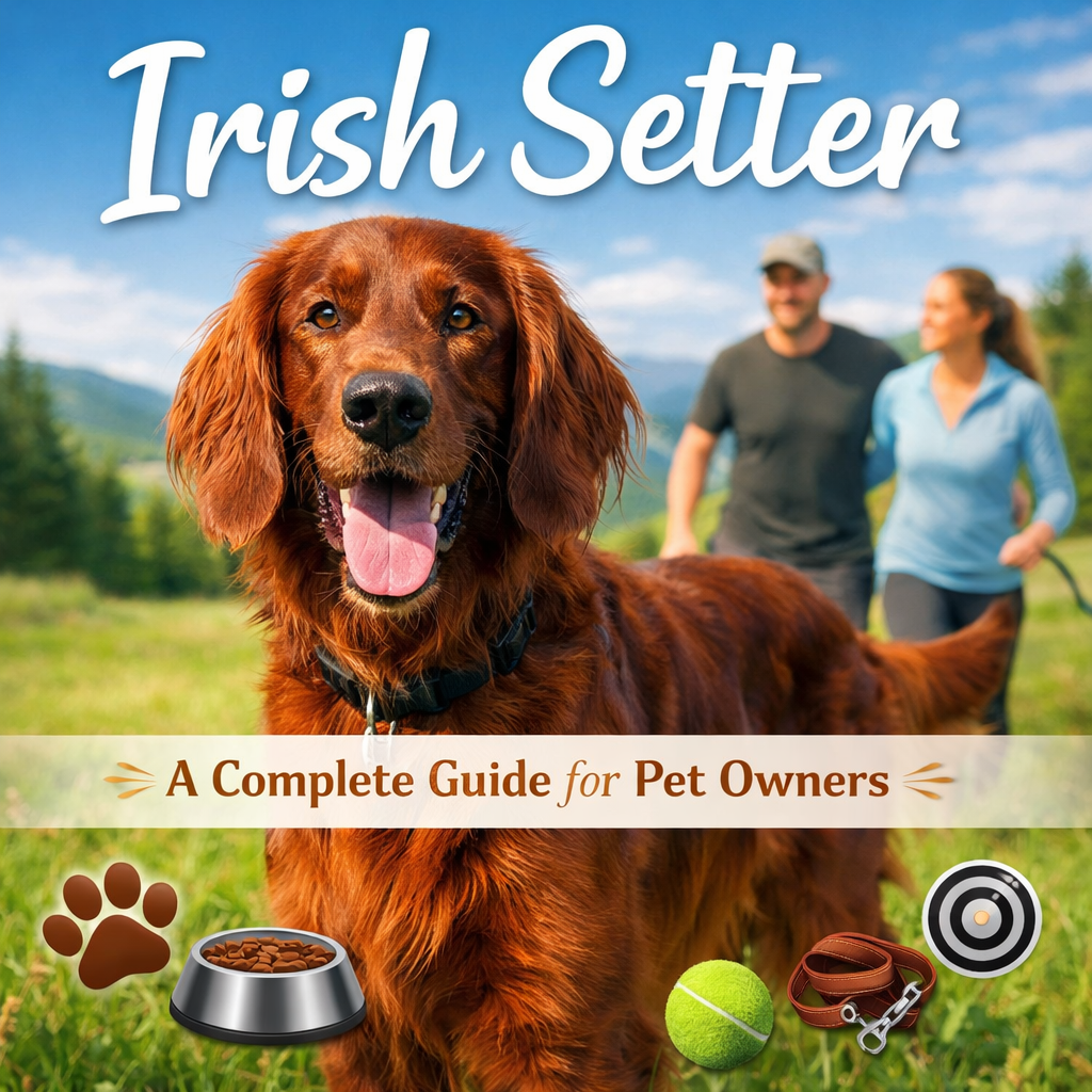 Irish Setter Dog Breed Information and Characteristics