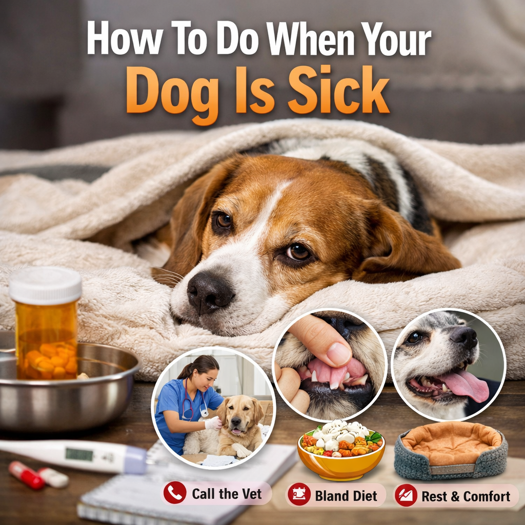 How To Do When Your Dog Is Sick