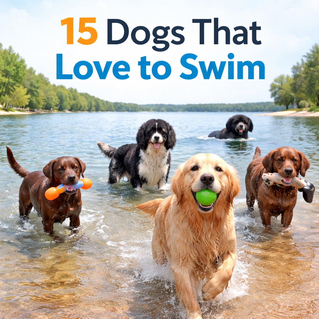 15 Dogs That Love to Swim